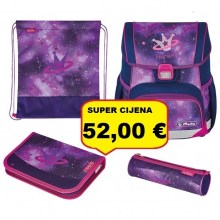 TORBA ŠKOLSKA ANATOMSKA 4/1 LOOP GALAXY PRINCESS